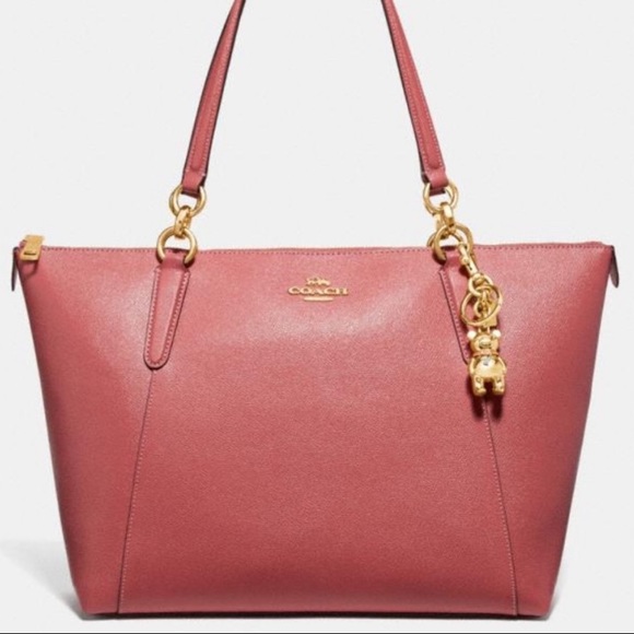 NWT Coach Rose Gold 3D Bear Keychain - Picture 3 of 9